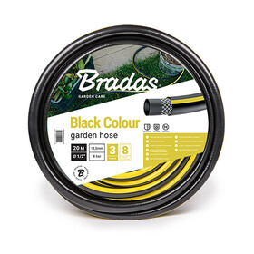 BRADAS ΛΑΣΤΙΧΟ ΚΗΠΟΥ 1/2&#039;&#039; 50m ΧΡΩΜΑ ΜΑΥΡΟ WBC1250