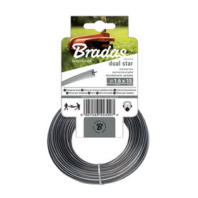 BRADAS ΝΗΜΑ ΜΕΣΙΝΕΖΑΣ RIPPER DUAL 2,4mmX15m ZRG2415K